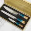 Katana Saya Ocean 3pc Damascus Knife Set 2 Katana Saya Ocean 3pc Damascus Knife Set -Kitchen Knife Store keb 3167 katanasaya 3knives 1