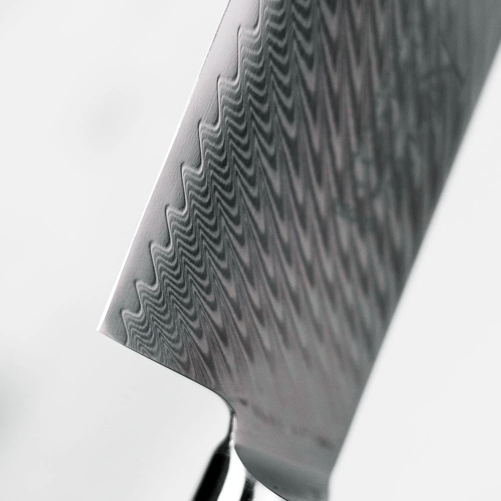 Katana Saya Rainforest 18cm Damascus Nakiri Knife 8 Katana Saya Rainforest 18cm Damascus Nakiri Knife - Image 6