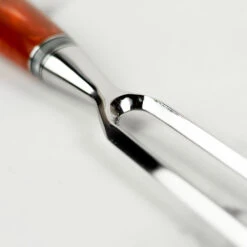 Katana Saya Volcanic 2pc Damascus Carving Set -Kitchen Knife Store ker 2015 2 katana damascus volcanic carving 4