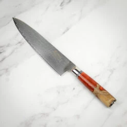 Katana Saya Volcanic 3pc Damascus Knife Set -Kitchen Knife Store ker 3167 katanasaya volcano 3knives 5