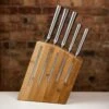 Jean Dubost Kimono Kitchen Pradel Knife Set With Bamboo Knife Block -Kitchen Knife Store kimonokitchenknifeset2