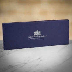 Arthur Price Of England Old English Silver Plate 3pc Carving Set -Kitchen Knife Store kipi0701 kingscarvingset box 1