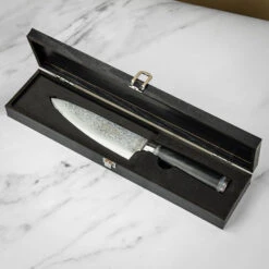 Katana Saya Pakkawood 15cm Damascus Chef's Knife