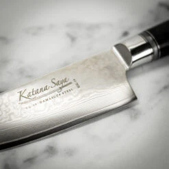 Katana Saya Pakkawood 15cm Damascus Chef's Knife -Kitchen Knife Store ksl14 katanasaya pakkawood 4