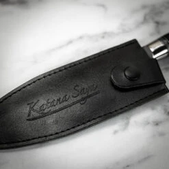 Katana Saya Pakkawood 15cm Damascus Chef's Knife -Kitchen Knife Store ksl14 katanasaya pakkawood 5