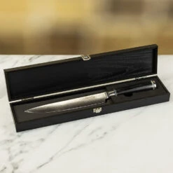 Katana Saya Pakkawood 20cm Damascus Carving Knife