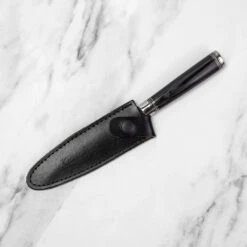 Katana Saya Pakkawood 12cm Utility Knife 11 Katana Saya Pakkawood 12cm Utility Knife -Kitchen Knife Store ksl 12 katanasaya pakkawood utility 2