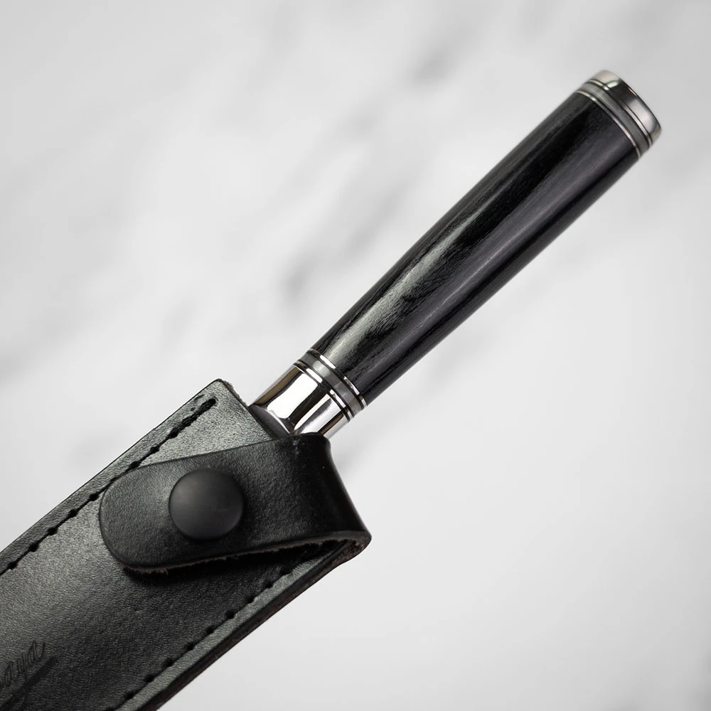 Katana Saya Pakkawood 12cm Utility Knife 8 Katana Saya Pakkawood 12cm Utility Knife - Image 6