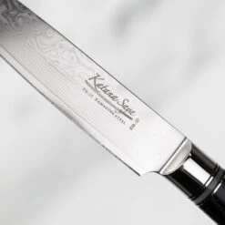 Katana Saya Pakkawood 12cm Utility Knife 13 Katana Saya Pakkawood 12cm Utility Knife -Kitchen Knife Store ksl 12 katanasaya pakkawood utility 34