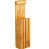 Kyocera Empty Bamboo Knife Block For 4 Kitchen Knives -Kitchen Knife Store kyocera empty bamboo knife block 4 kitchen knives