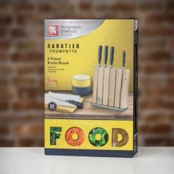 Sabatier Trompette Knife Block With Five Knives -Kitchen Knife Store lifesabtrompette5pc