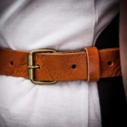 Crafted Vintage Leather Apron 28 Crafted Vintage Leather Apron -Kitchen Knife Store longblackapron6 1