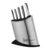Michel Roux Jnr Global 7 Piece MRJ Knife Block Set In Stainless Steel -Kitchen Knife Store michel roux jnr global 7 piece mrj knife block set in stainless steel p495 5776 image