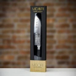 Richardson Sheffield Midori Damascus 17.5cm Santoku Knife 9 Richardson Sheffield Midori Damascus 17.5cm Santoku Knife -Kitchen Knife Store midori17.5