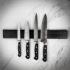 Rockingham Forge 18" Black Cherry Magnetic Knife Rack -Kitchen Knife Store mk450bk blackcherry 1 1