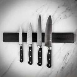 Rockingham Forge 18" Black Cherry Magnetic Knife Rack