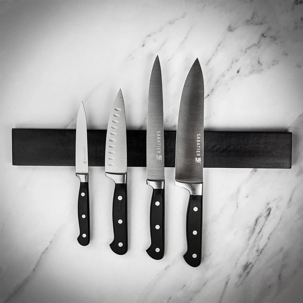 Rockingham Forge 18" Black Cherry Magnetic Knife Rack 3 Rockingham Forge 18" Black Cherry Magnetic Knife Rack