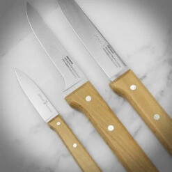 Opinel Parallèle - 5pc Meat Knife Block Set -Kitchen Knife Store opinelknifeblock 17 1