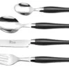 Pradel Excellence Manoir 16-Piece Cutlery Set - Black Handles