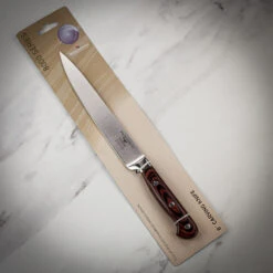 Rockingham Forge 8" Stainless Steel Carving Knife - Riveted Pakkawood Handles / Full Tang 9 Rockingham Forge 8" Stainless Steel Carving Knife - Riveted Pakkawood Handles / Full Tang -Kitchen Knife Store rf8005 carvingknife box