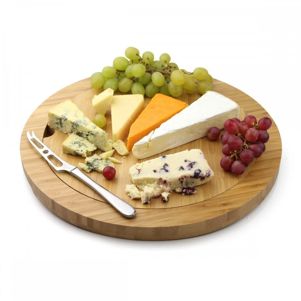 Rockingham Forest 5-in-1 Deluxe Bamboo Multi-board Set, Round 4 Rockingham Forest 5-in-1 Deluxe Bamboo Multi-board Set, Round - Image 2