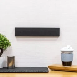 Rockingham Forge 30cm Magnetic Rubber Wood Knife Rack With Wall Fixings, Cherry Black -Kitchen Knife Store rockingham forge 30cm magnetic rubber wood knife rack with wall fixings cherry black p994 4455 image