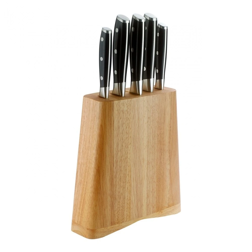 Rockingham Forge 6 Piece Knife Block Set 3 Rockingham Forge 6 Piece Knife Block Set