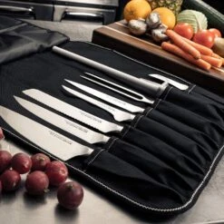 Rockingham Forge Equilibrium CS-1502/10 10 Piece Knife Set With Soft Roll Case -Kitchen Knife Store rockingham forge equilibrium cs 1502 10 10 piece knife set with soft roll case p1023 5596 image
