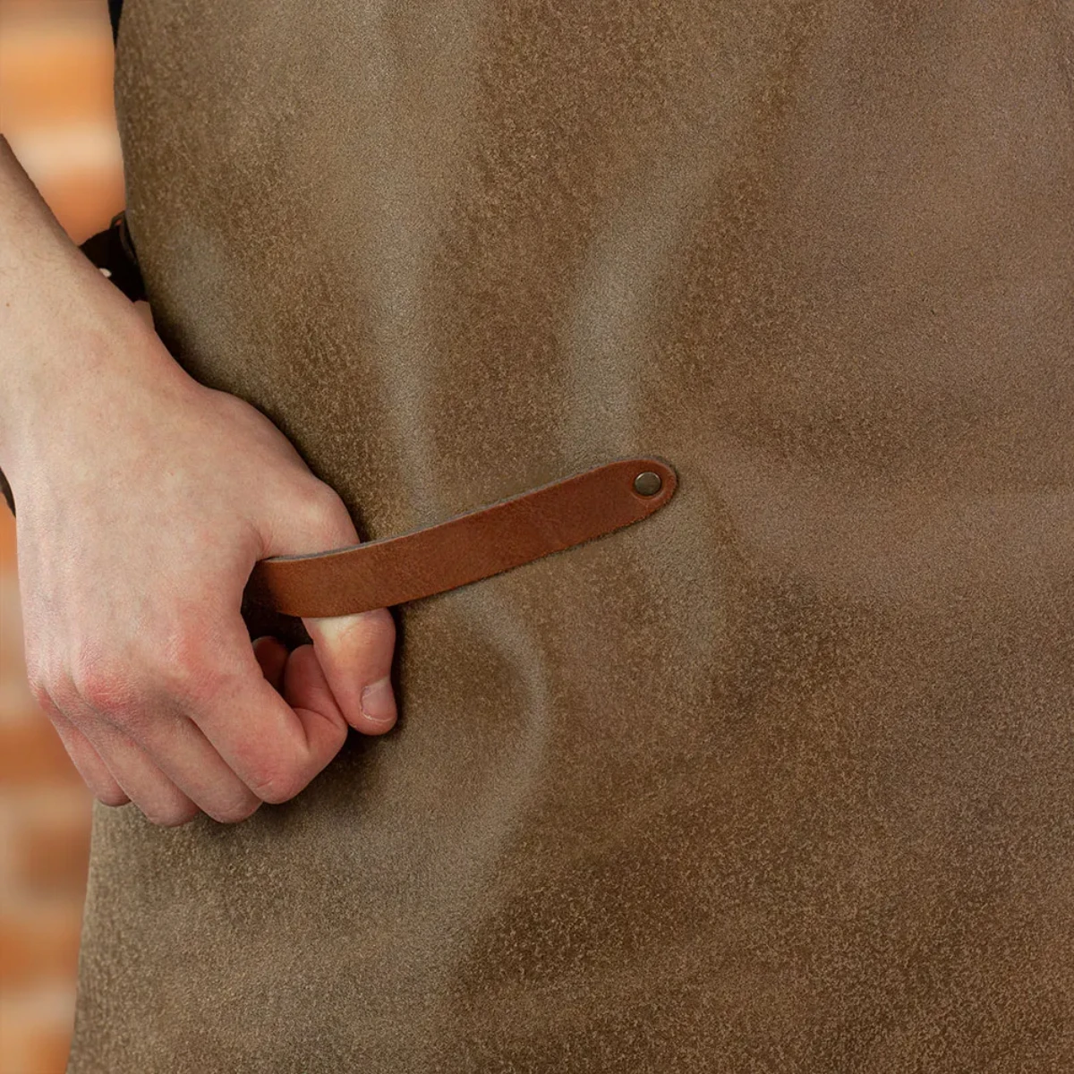 Crafted Rustic Leather Apron 16 Crafted Rustic Leather Apron - Image 14