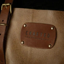 Crafted Rustic Leather Apron 27 Crafted Rustic Leather Apron -Kitchen Knife Store rusticleatherapron 4 1