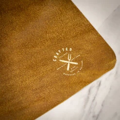 Crafted Rustic Leather Waist Apron -Kitchen Knife Store rusticleatherwaistapron sand 3