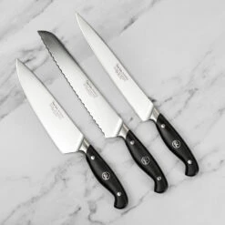 Robert Welch Professional Angle Oak Knife Block Set -Kitchen Knife Store rwpao2097v7 robertwelch oak knifeblock 7