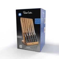 Robert Welch Professional Angle Oak Knife Block Set -Kitchen Knife Store rwpao2097v7professionalangleblock7pcset box 2400x