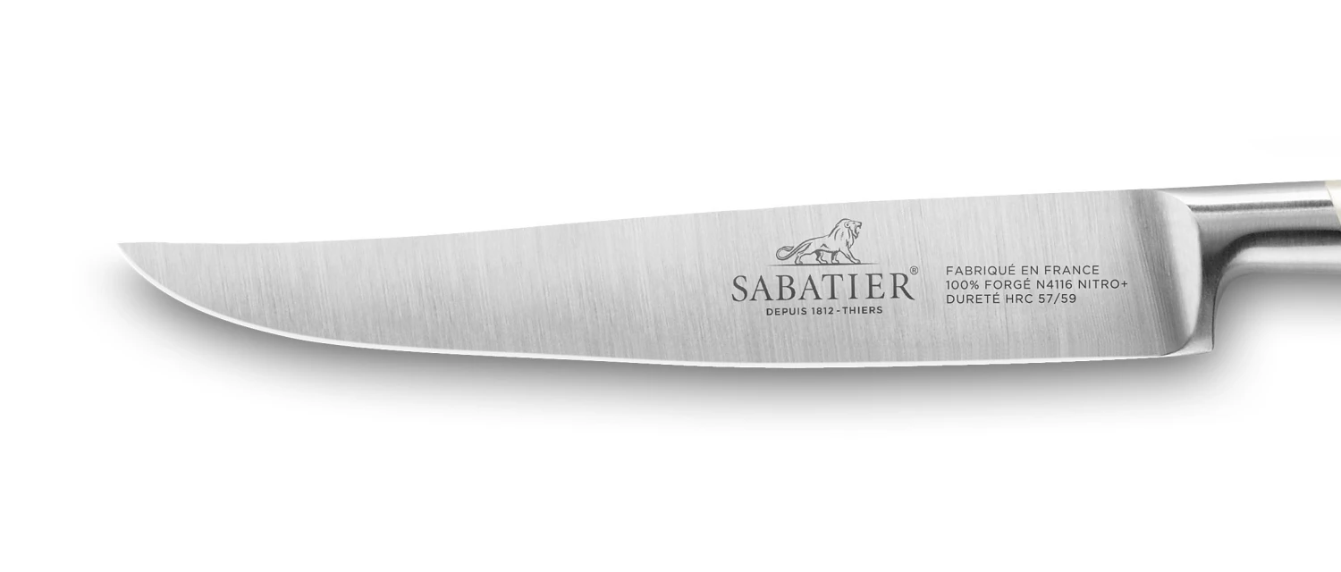 Sabatier Edonist Perle 2-piece Steak Knife Set 12cm - Fully Forged 4 Sabatier Edonist Perle 2-piece Steak Knife Set 12cm - Fully Forged - Image 2