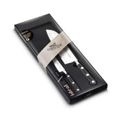 Sabatier Ideal 100% Forged Knife Set With 1 Santoku Knife + 1 Paring Knife