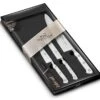 Sabatier Toque Blanche 3-piece Knife Set 100% Forged -Kitchen Knife Store sabatier toque blanche 3 piece knife set
