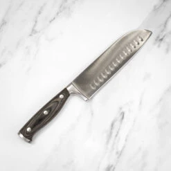 Sabatier Professional 7" Pakkawood Santoku Knife -Kitchen Knife Store sablpw05 sabatier professional pakkawood santoku 2