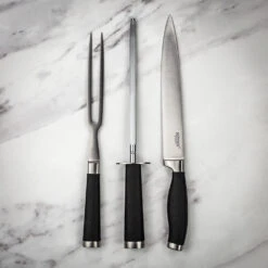 Sabatier Professional 3 Piece Soft Grip Carving Set