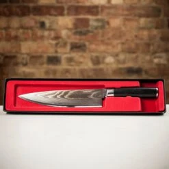 Samura Damascus 8" Chef's Knife -Kitchen Knife Store sd0085 chefsknife2