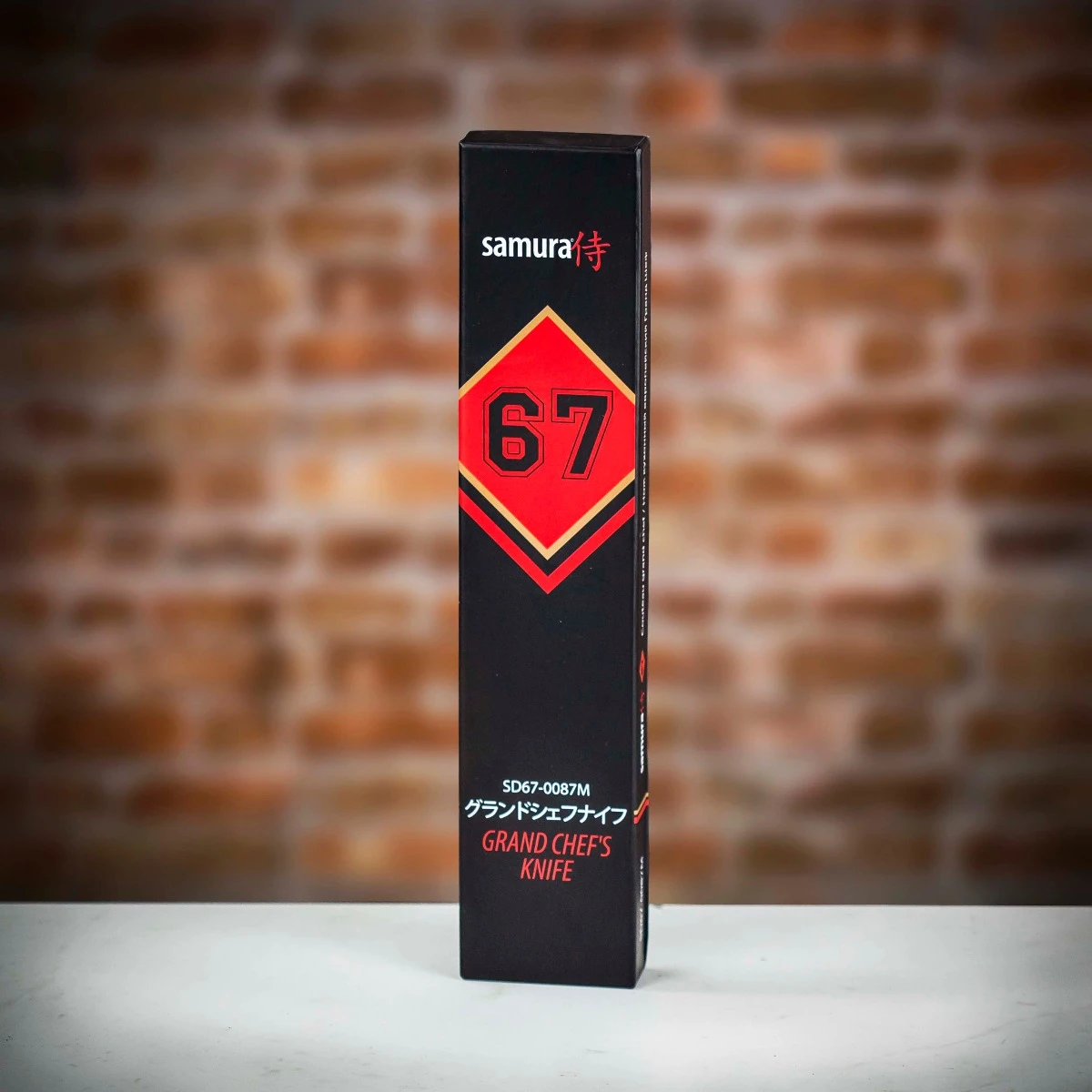 Samura Damascus 67 9.5" Grand Chef's Knife 7 Samura Damascus 67 9.5" Grand Chef's Knife - Image 5