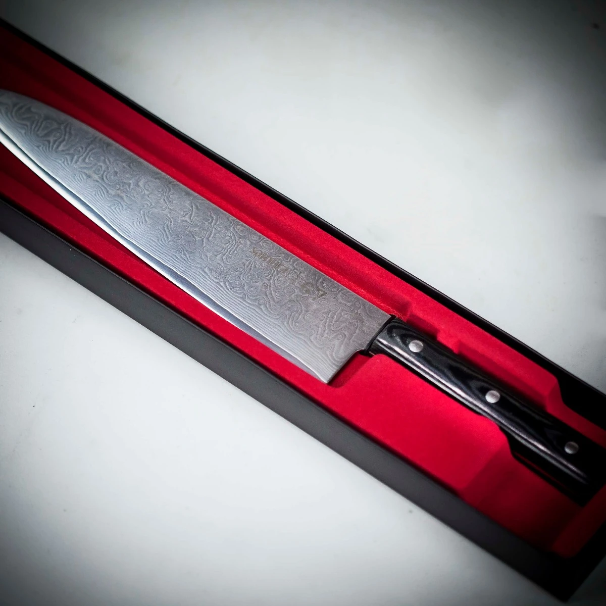 Samura Damascus 67 9.5" Grand Chef's Knife 6 Samura Damascus 67 9.5" Grand Chef's Knife - Image 4