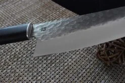 Shizu Hamono Yamato Hammered Deba Knife 16cm -Kitchen Knife Store shizu hamono yamato hammered deba knife 16cm 3