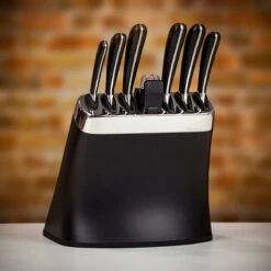 Robert Welch Signature Six Piece Knife Block Set With Sharpener