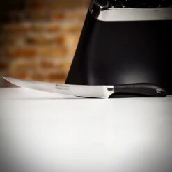 Robert Welch Signature Six Piece Knife Block Set With Sharpener -Kitchen Knife Store sigbk2097v8 knifeblock8psharpener7