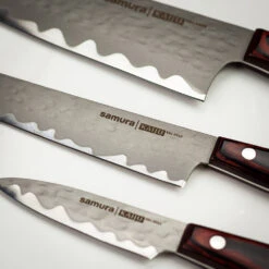 Samura Kaiju Set Of 3 Knives - Chef, Utility, Paring 13 Samura Kaiju Set Of 3 Knives - Chef, Utility, Paring -Kitchen Knife Store skj0220 3set 4