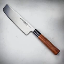 Samura Okinawa 6.8" Nakiri Knife With Rosewood Handle