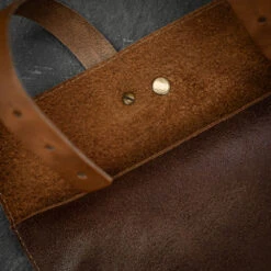 Crafted Small Knife Roll - Brown -Kitchen Knife Store steakkniferoll brown crafted knife roll 4