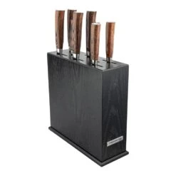 Tamahagane Knife Block In Black -Kitchen Knife Store tamahagane knife block in black p1090 4485 image