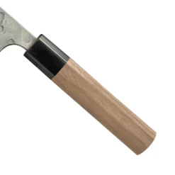 Matsubara Hamono TNK-T180GY-WN Matsubara Hamono Tsuchime Aogami Clad Gyuto Knife 18cm -Kitchen Knife Store tnk t180gy wn matsubara hamono tsuchime aogami clad gyuto knife 18cm p2290 13135 image