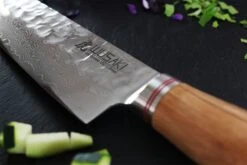 Wusaki Damas VG10 Chef Knife 20cm Olive Wood Handle -Kitchen Knife Store wusaki damas vg10 chef knife 20cm olive wood handle 6